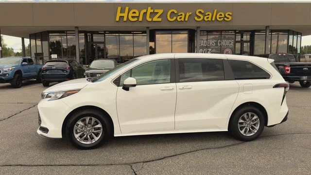 Used 2024 White Toyota LE image 5