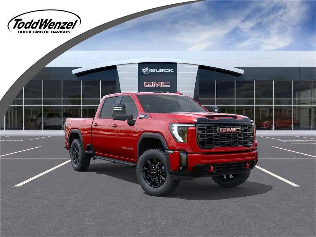 New 2026 Volcanic Red Tintcoat GMC AT4 image 1