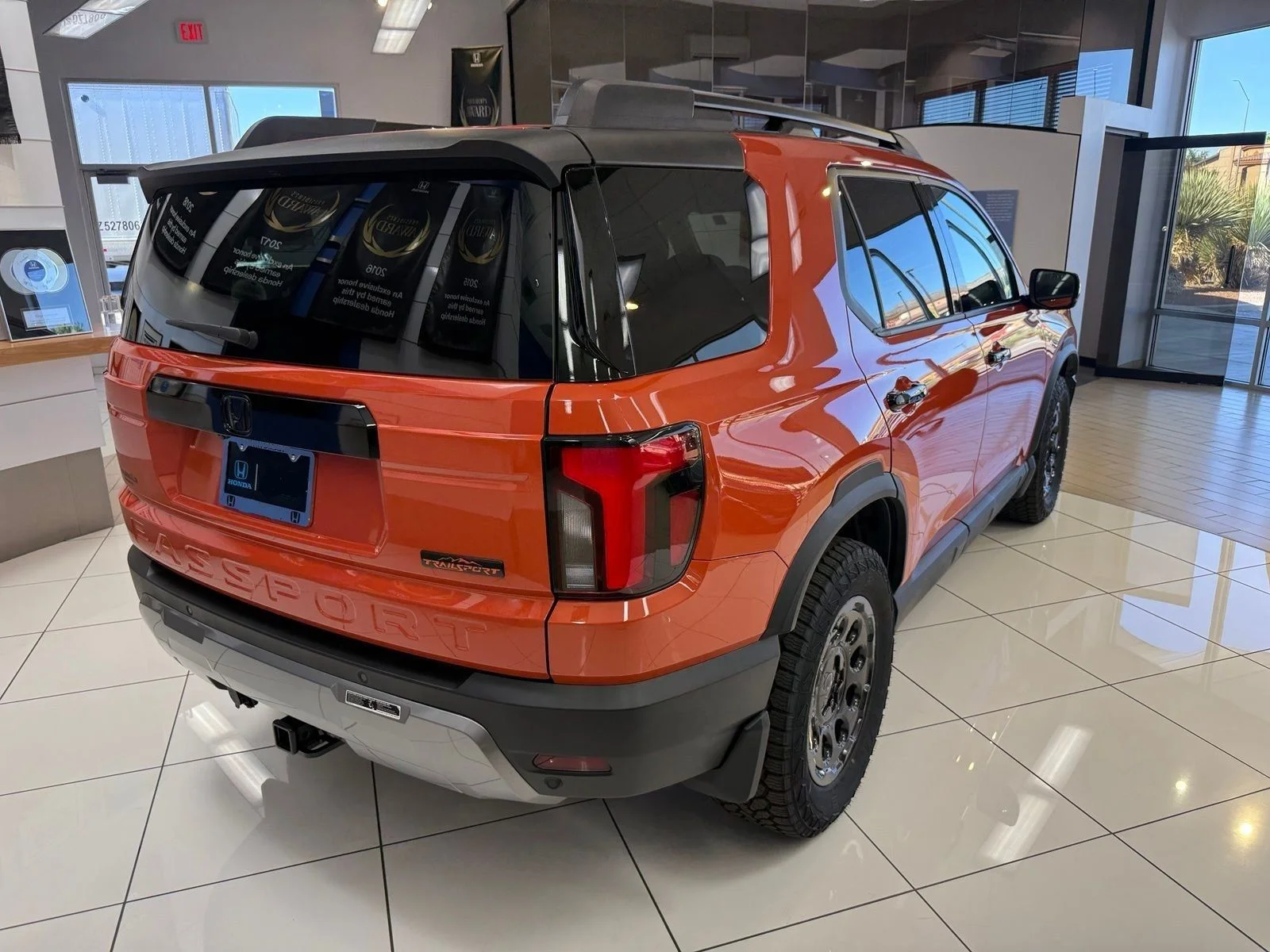 Used 2026 Orange Honda TrailSport Elite Blackout image 10