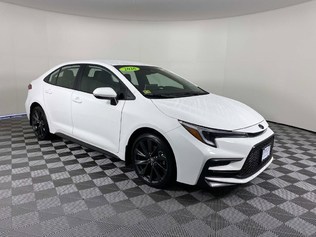 Used 2026 White Toyota SE image 1