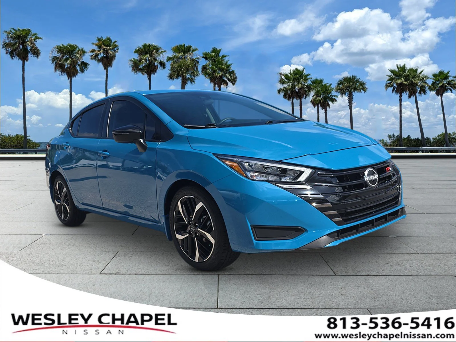 Certified Used 2025 Arctic Ice Blue Metallic Nissan SR image 1