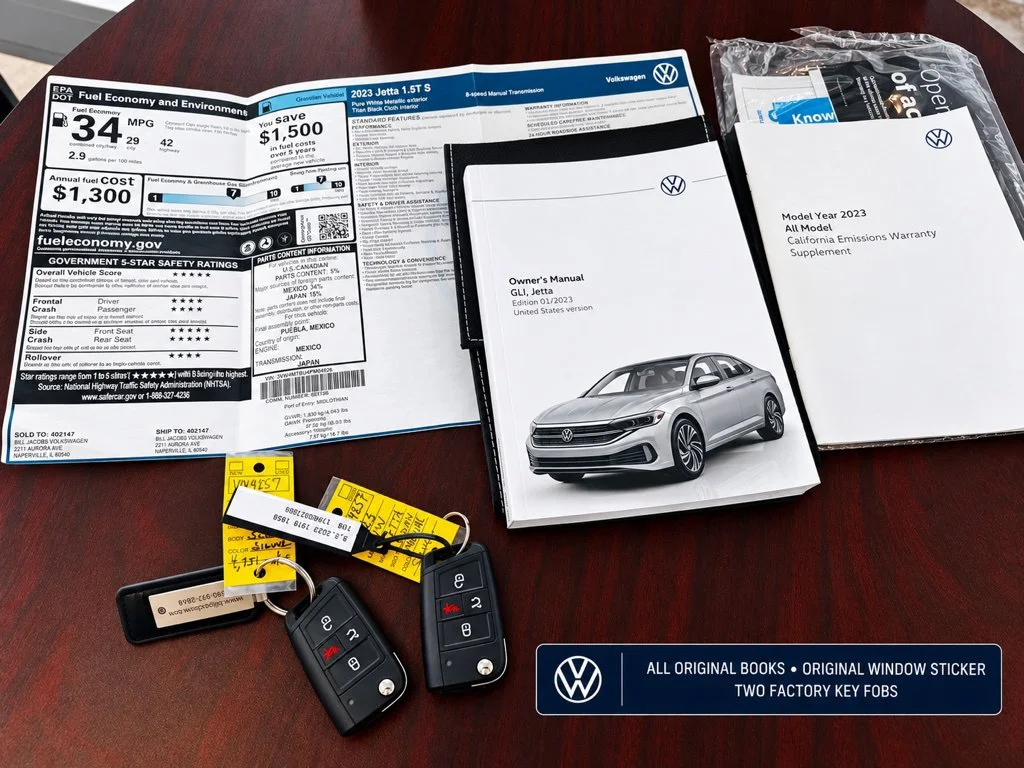Used 2023 Pyrite Silver Metallic Volkswagen 1.5T S image 2