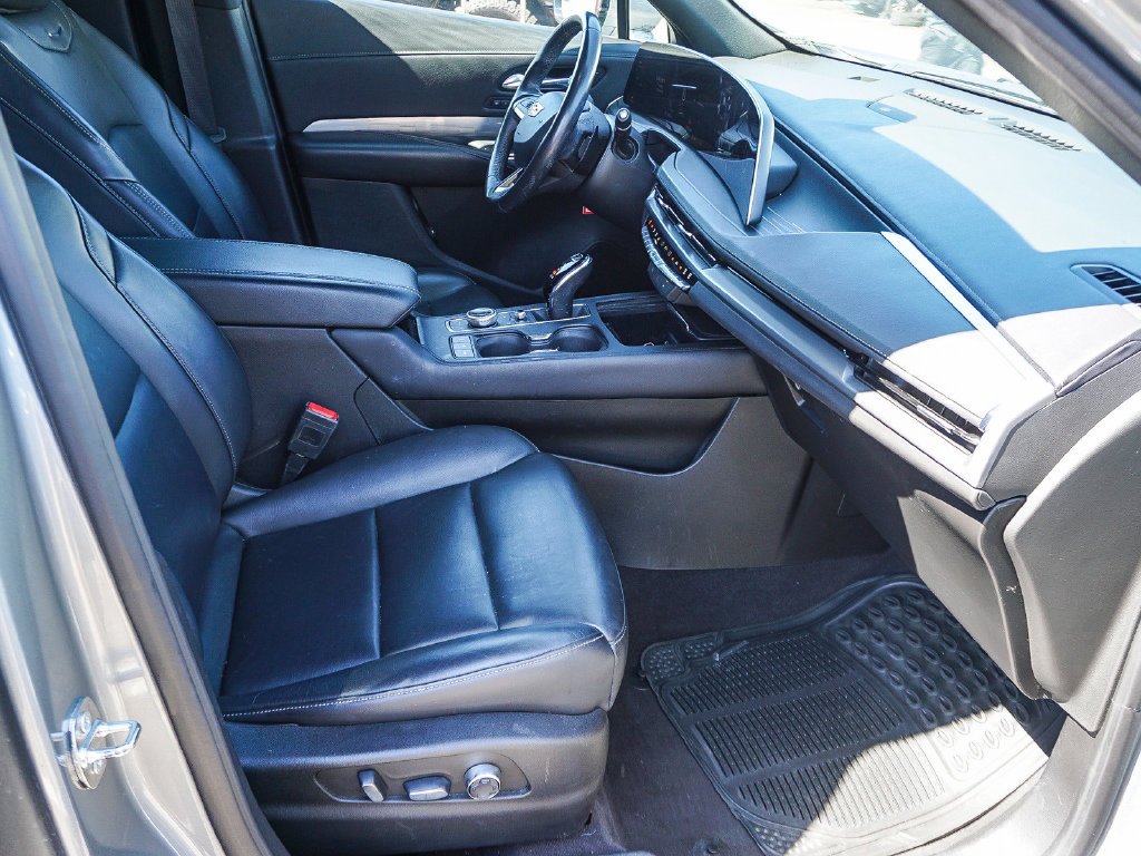 Used 2024 Silver Metallic Cadillac Premium Luxury image 12