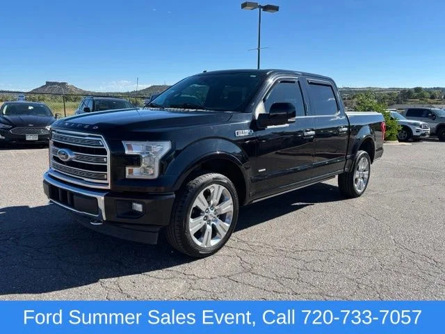 Used 2017 Black Ford Limited image 1