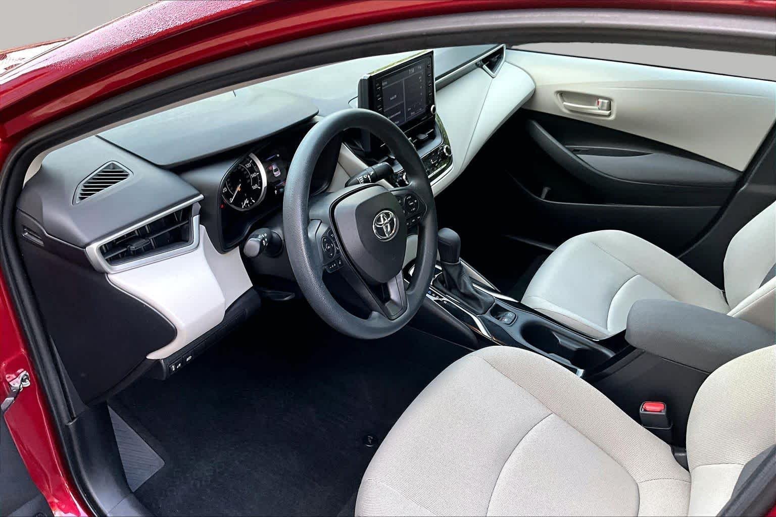 Used 2022 Ruby Flare Pearl Toyota LE image 18