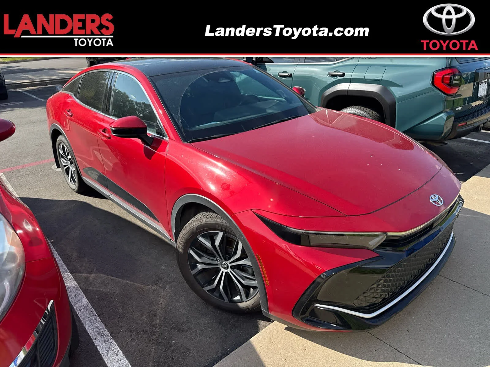 Certified Used 2024 Supersonic Red Toyota Limited image 1