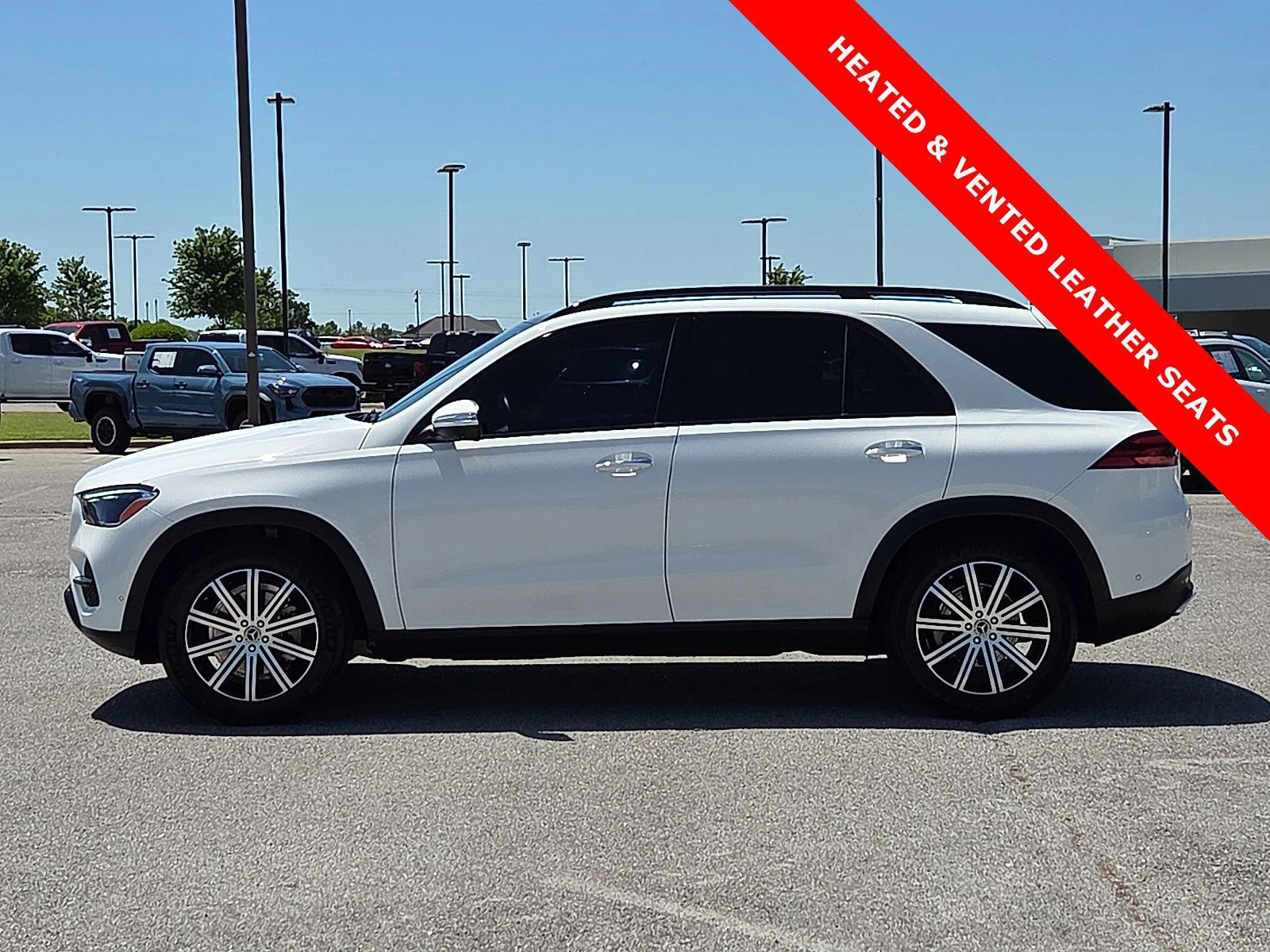 Used 2024 Polar White Mercedes-Benz GLE 350 image 3