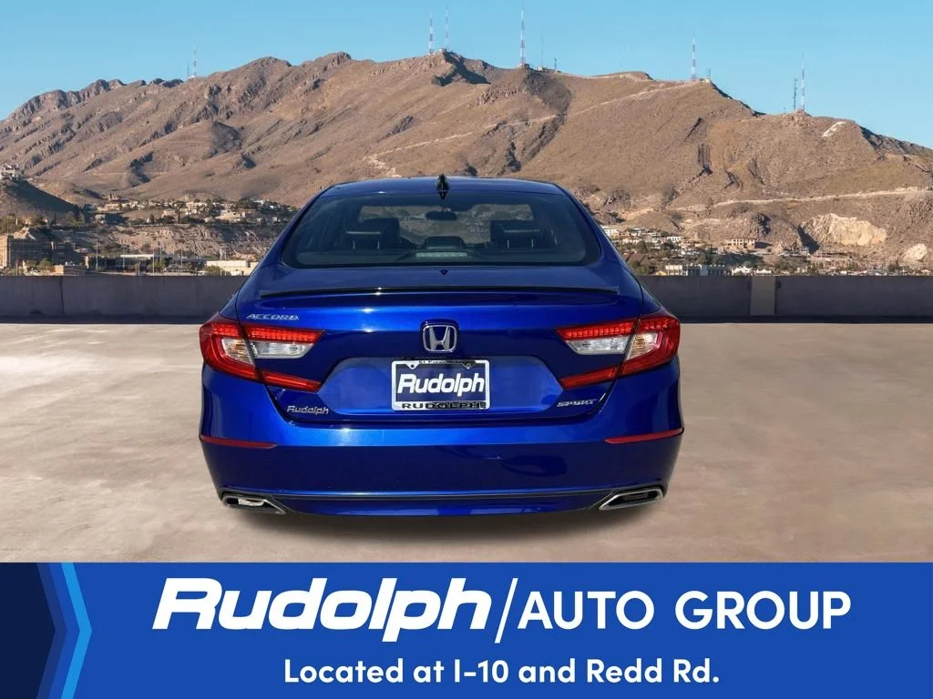 Used 2021 Blue Honda Sport image 4