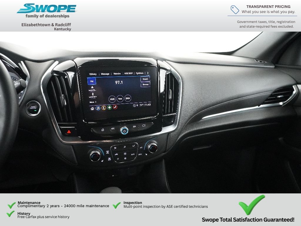 Used 2023 WHITE Chevrolet LT Cloth image 20