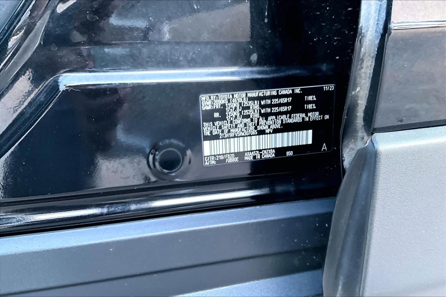 Used 2024 Midnight Black Metallic Toyota LE image 34