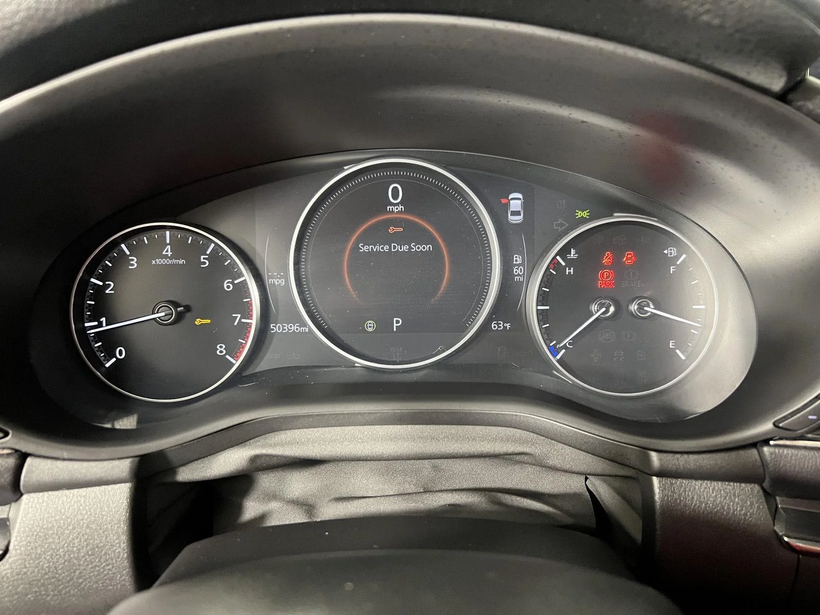 Used 2025 Polymetal Gray Metallic Mazda 2.5 S Carbon Edition image 15