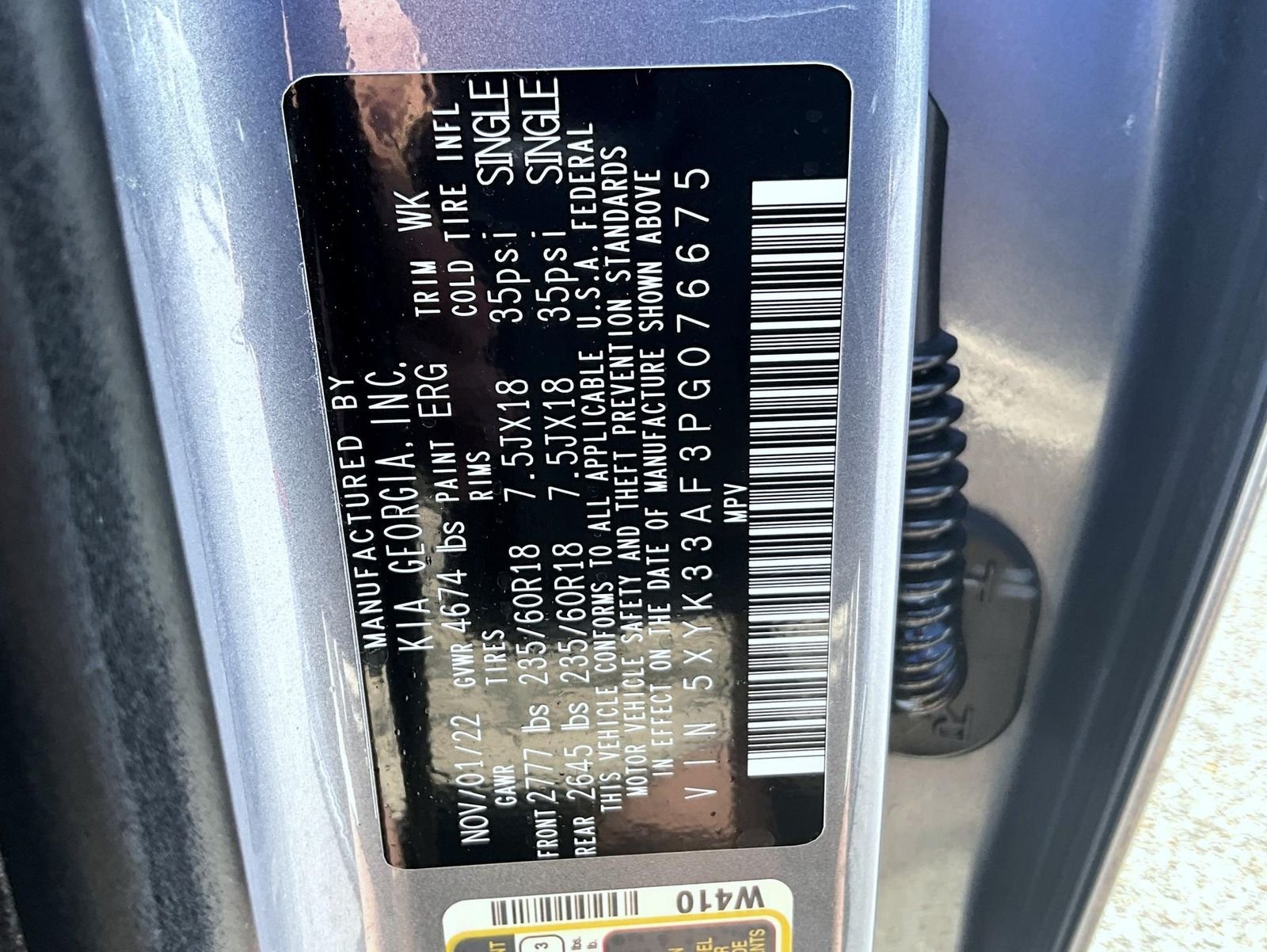 Used 2023 Silver Kia EX image 27