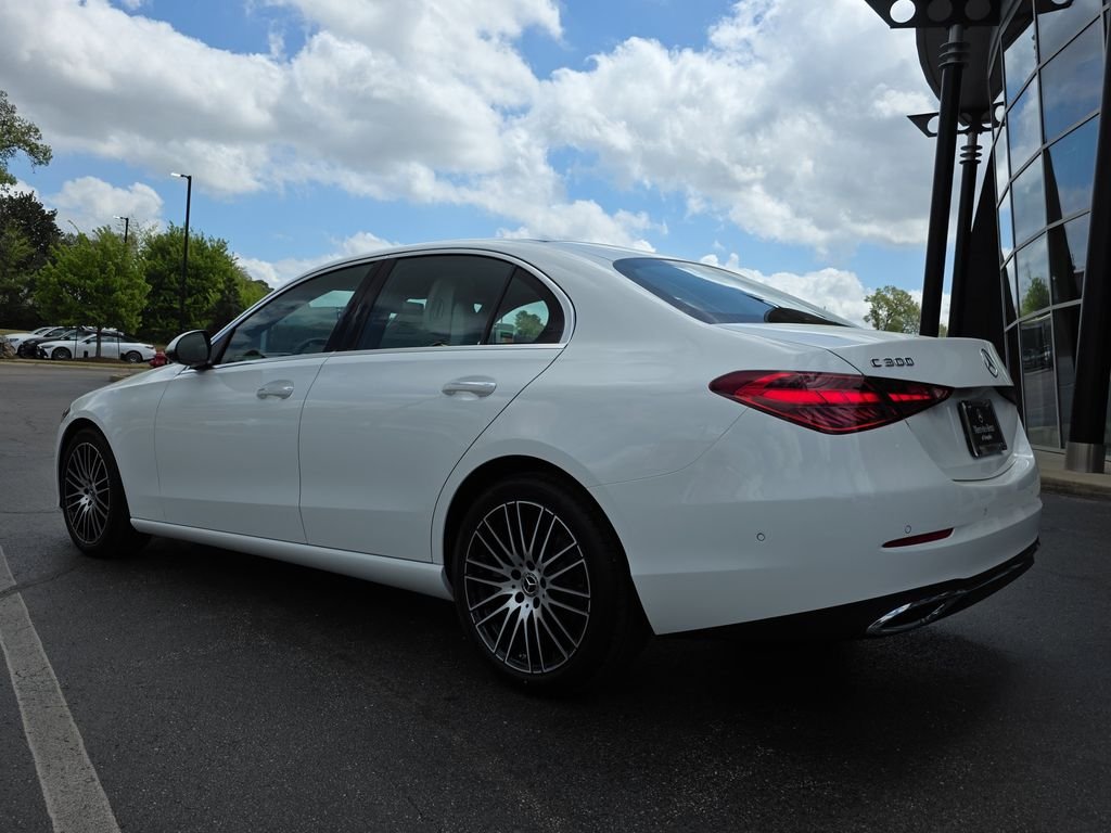 New 2026 Polar White Mercedes-Benz C 300 image 3