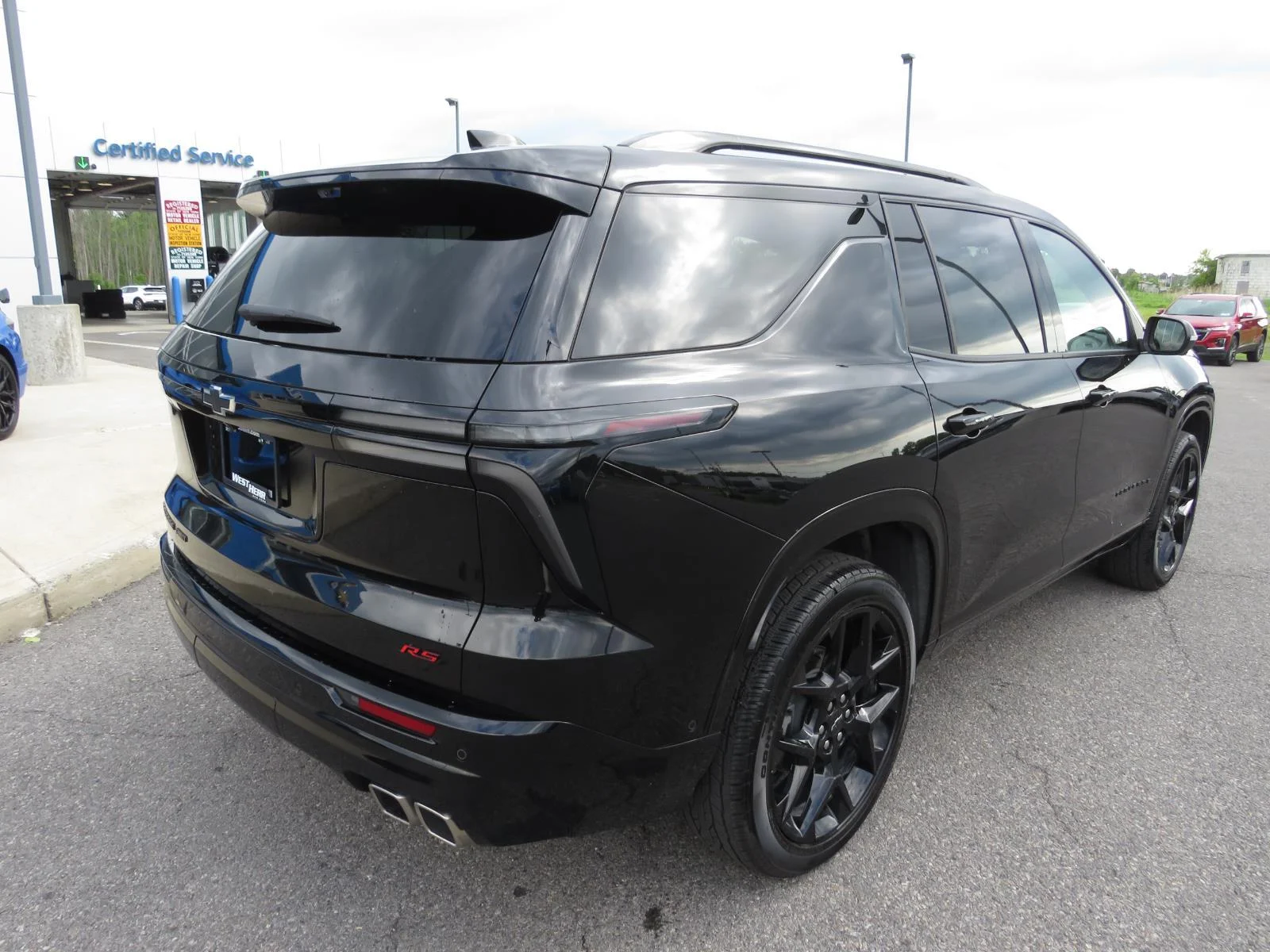 Used 2025 Mosaic Black Metallic Chevrolet RS image 8