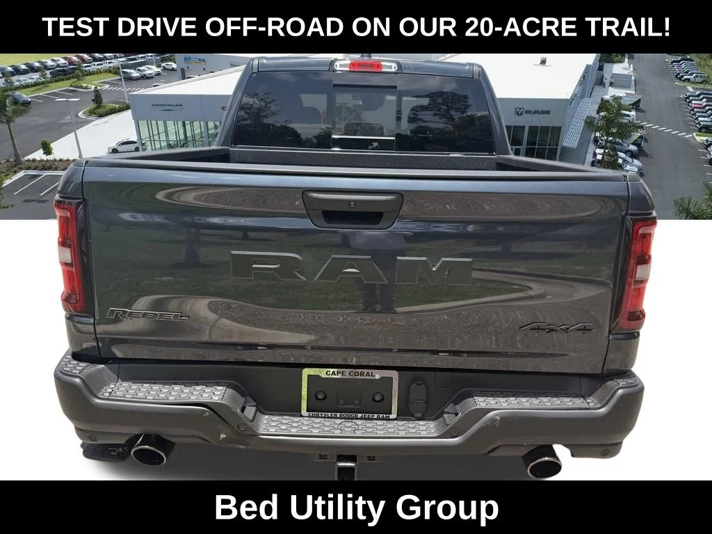 New 2026 Forged Blue Metallic Exterior Paint RAM Rebel image 5