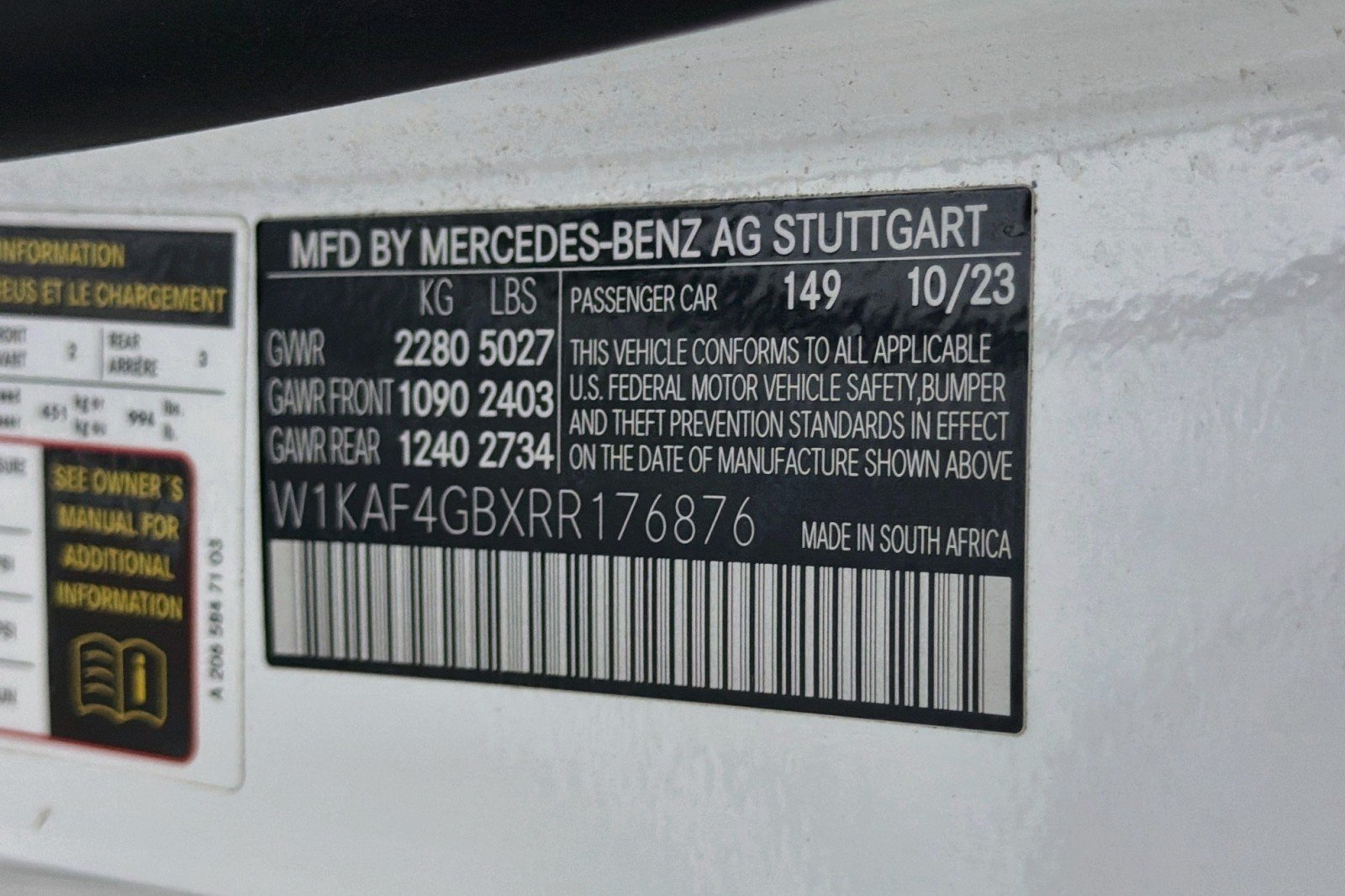 Certified Used 2024 Polar White Mercedes-Benz C 300 image 25