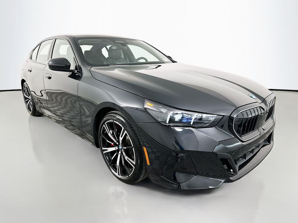 New 2027 Black Sapphire Metallic BMW 540i xDrive image 3