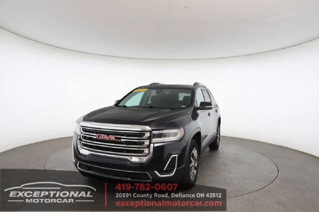 Used 2021 Blue GMC SLE image 1