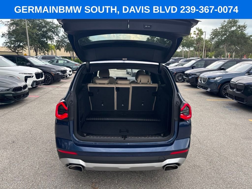 Certified Used 2023 Blue Metallic BMW xDrive30i image 40
