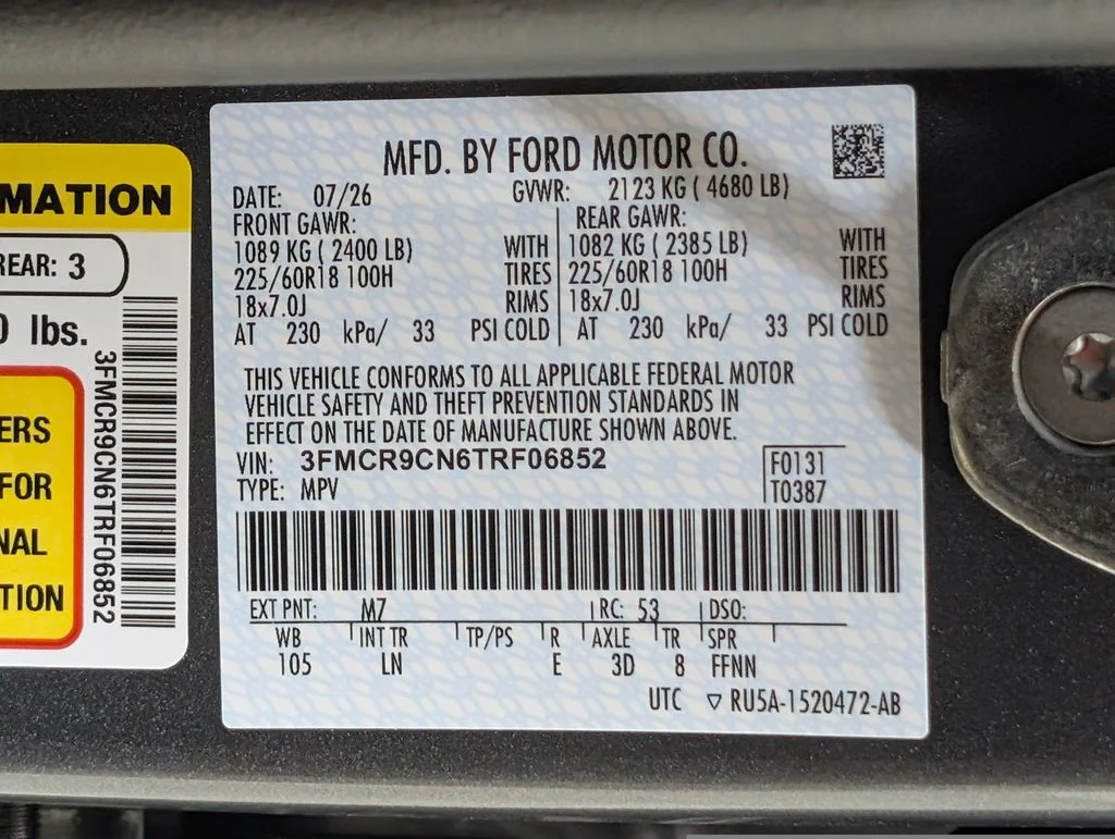 New 2026 Carbonized Gray Metallic Ford Outer Banks® image 23