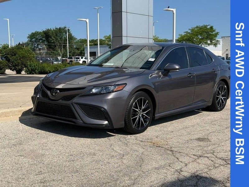 Certified Used 2023 Predawn Gray Mica Toyota SE image 7