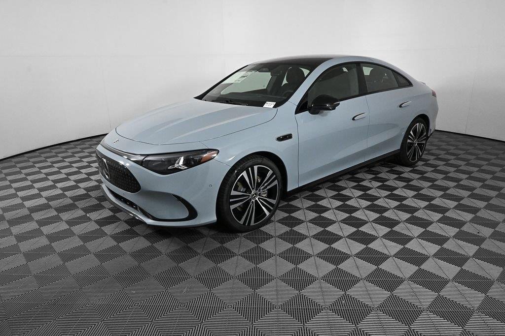 New 2027 Liquid Crystal Green Mercedes-Benz CLA 250+ image 1