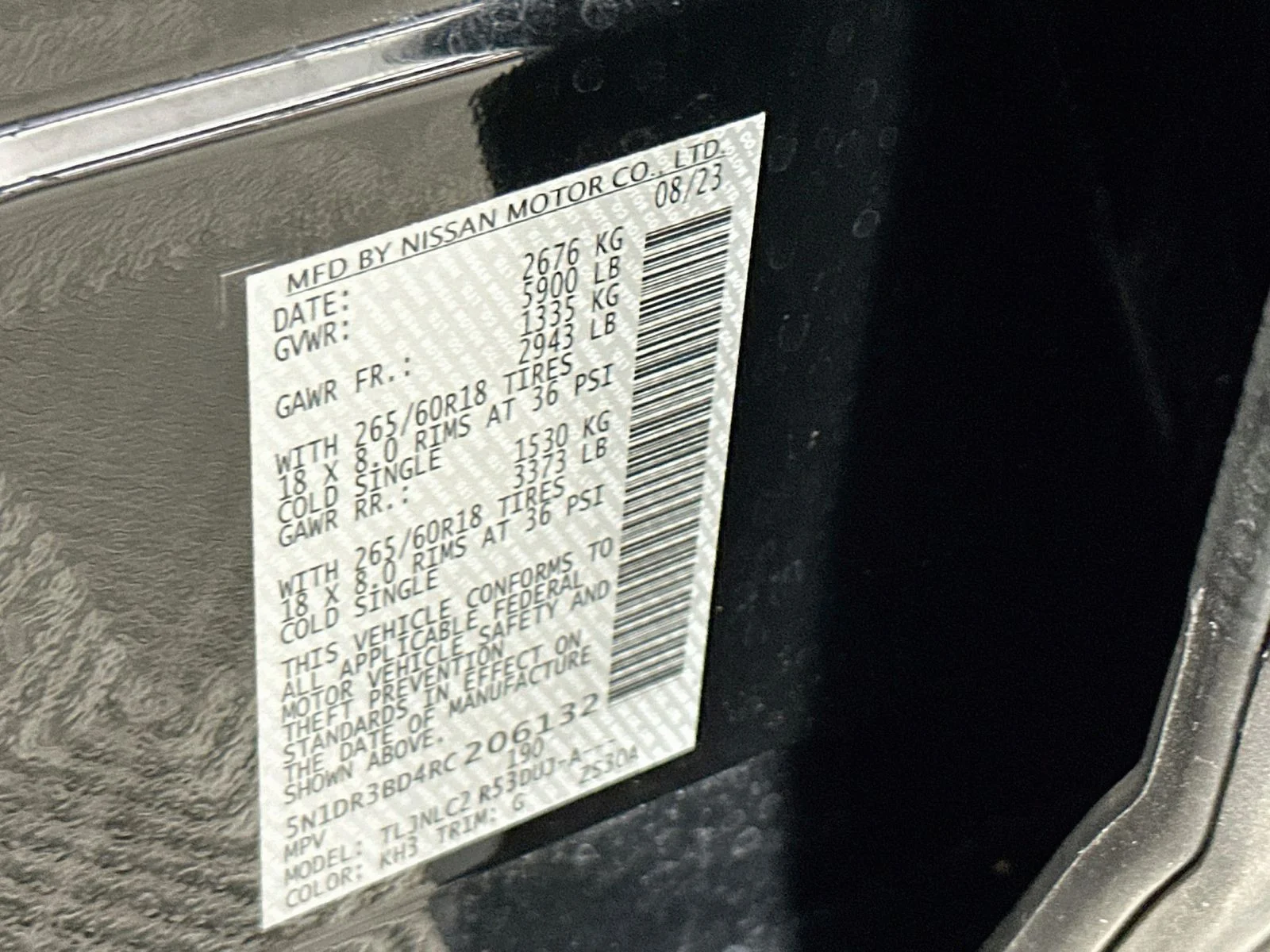 Used 2024 Super Black Nissan Rock Creek image 33