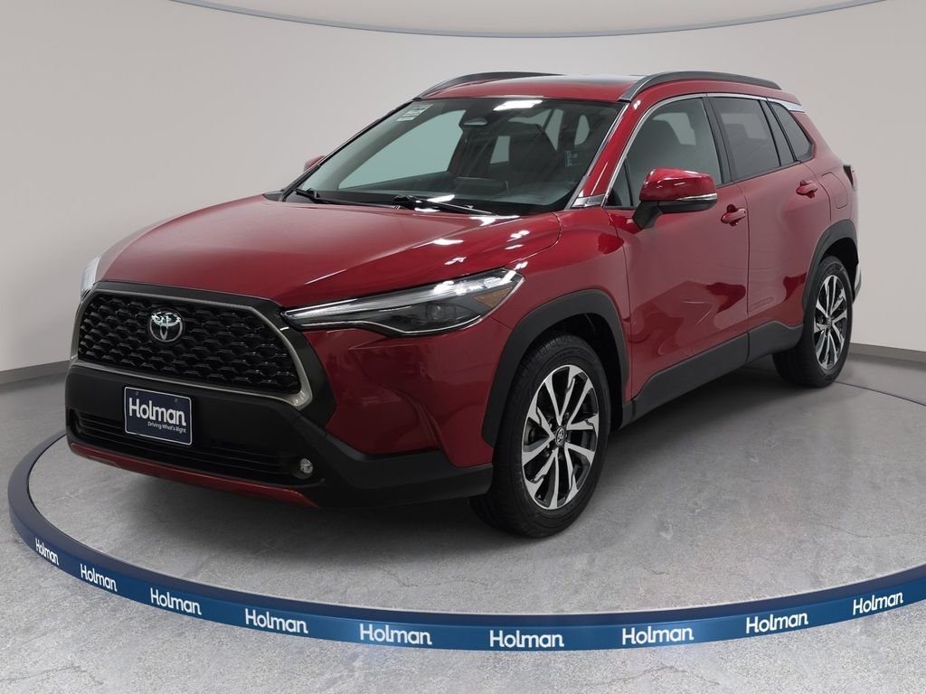 Used 2023 Barcelona Red Metallic Toyota XLE image 1