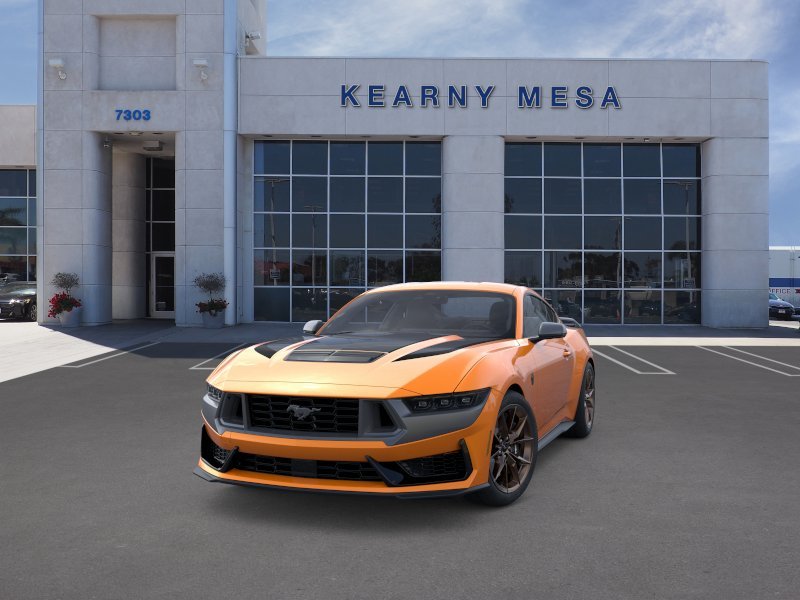 New 2026 Orange Fury Metallic Tri-coat Ford Dark Horse image 27