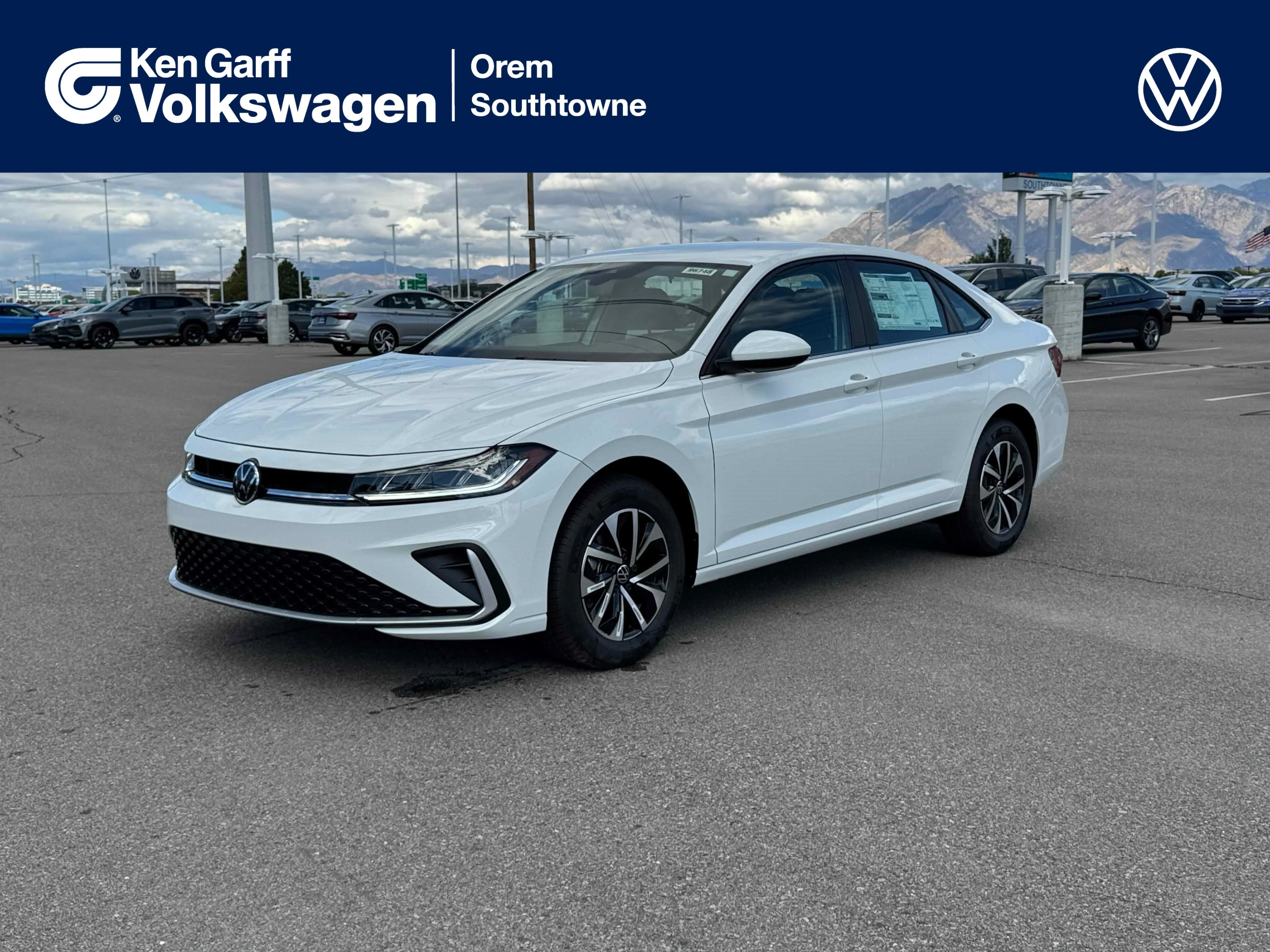Used 2026 Pure White Volkswagen S image 1