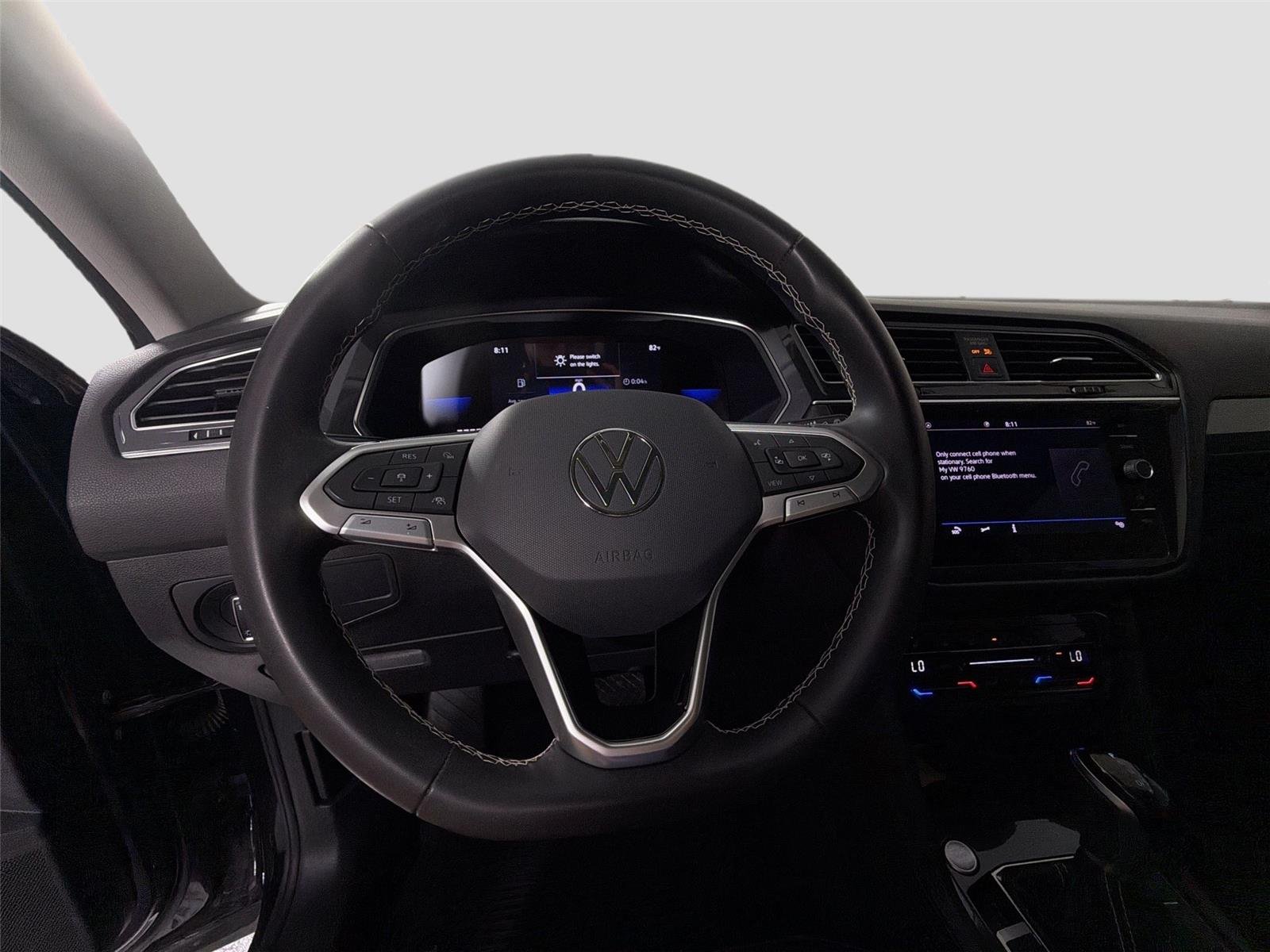 Certified Used 2023 Deep Black Pearl Volkswagen SE image 11