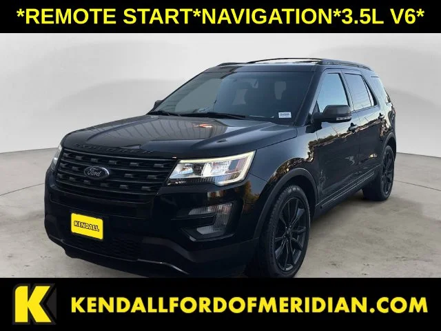 Used 2017 Black Ford XLT image 1