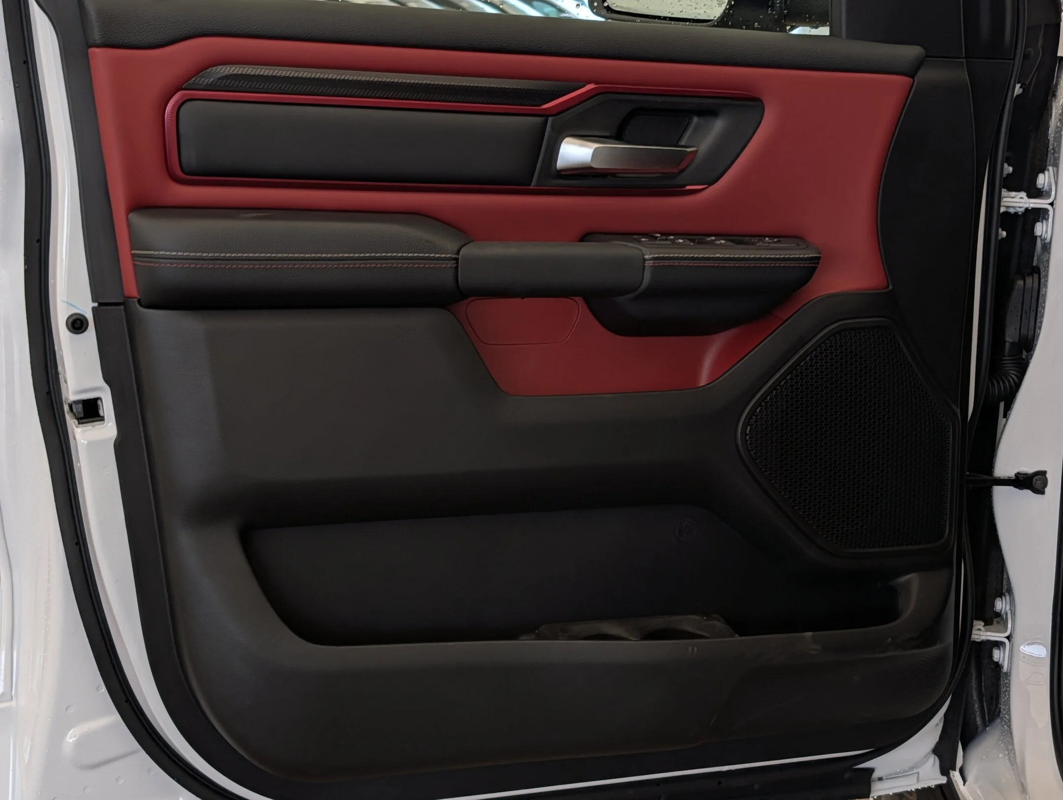 New 2026 White RAM Rebel - - Level 1 Grp - Steel Sport Hood - Trailer Brake Control - Power Adj Pedals & More! image 12