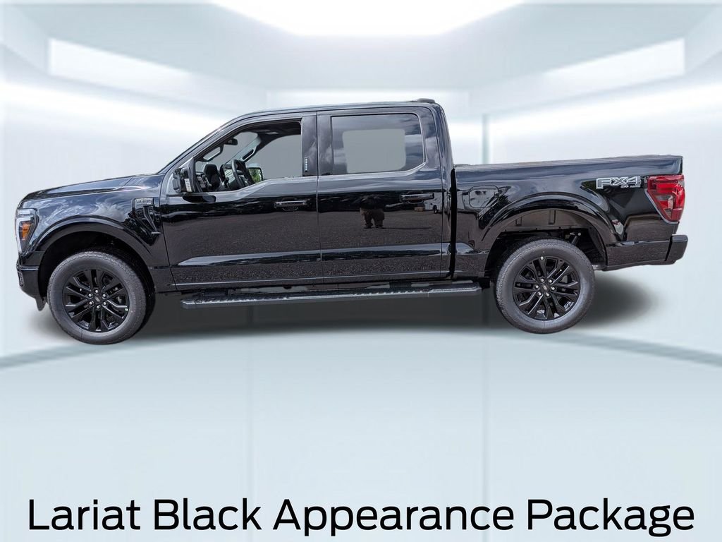 New 2026 Agate Black Metallic Ford Lariat® image 2