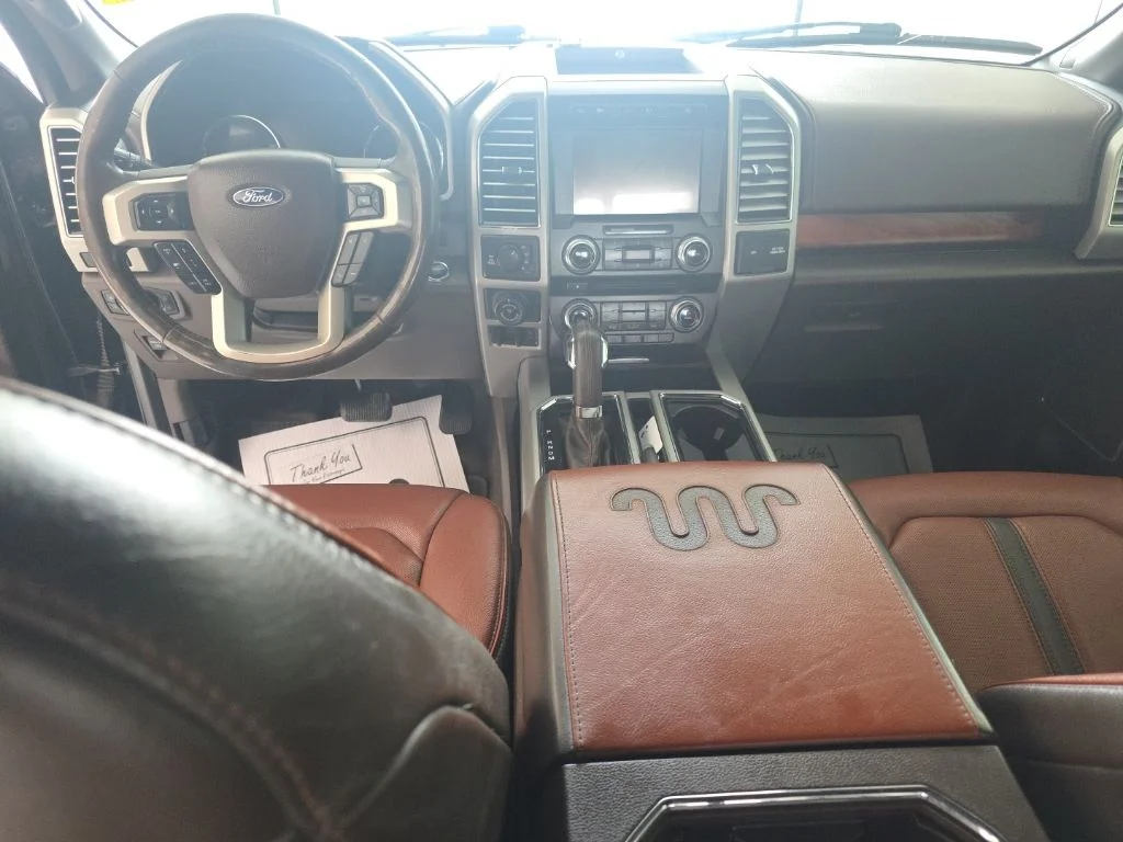 Used 2018 Shadow Black Ford King Ranch image 16