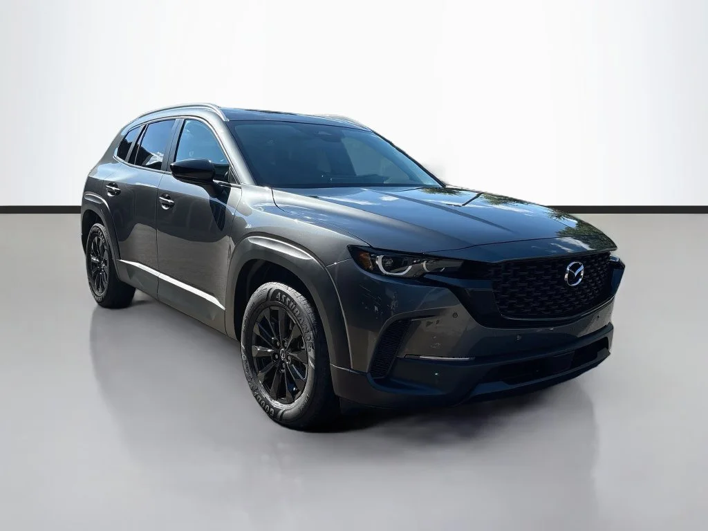 New 2026 Machine Gray Metallic Mazda 2.5 S Preferred AWD image 1