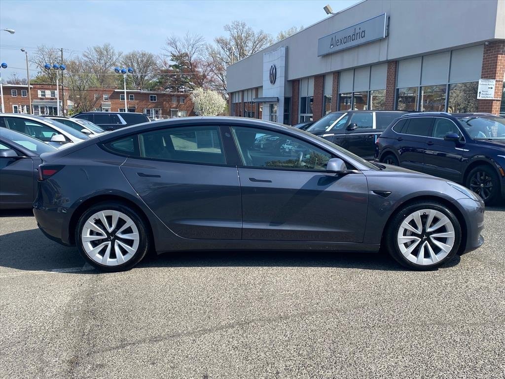 Used 2023 Tesla Model 3 Base with VIN 5YJ3E1EA1PF470989 for sale in Alexandria, VA