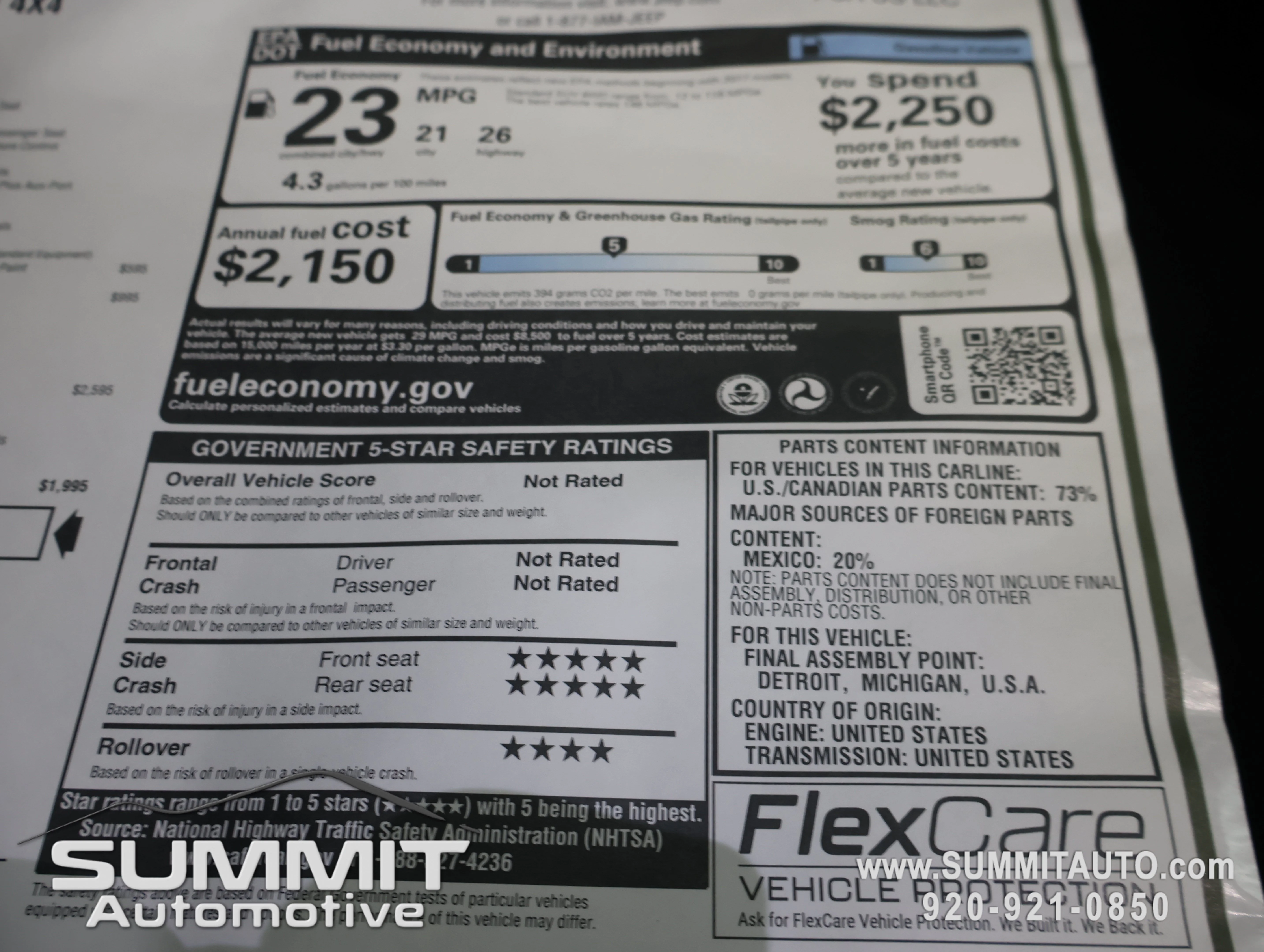 New 2026 Diamond Black Crystal Pearlcoat Jeep Limited image 31