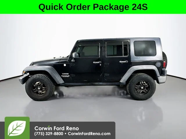 Used 2010 Black Clearcoat Jeep Unlimited Sport image 4