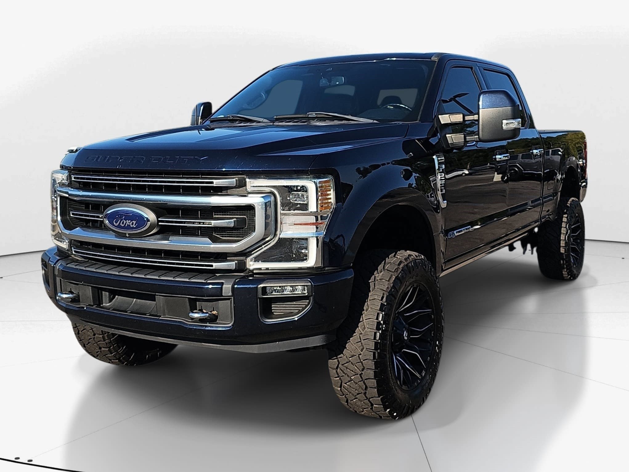 Used 2022 Antimatter Blue Metallic Ford Platinum image 7