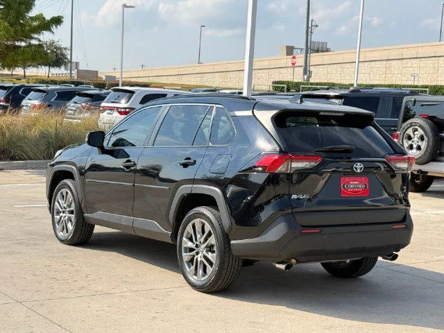 Certified Used 2022 MIDNIGHT BLACK METAL Toyota XLE Premium image 7