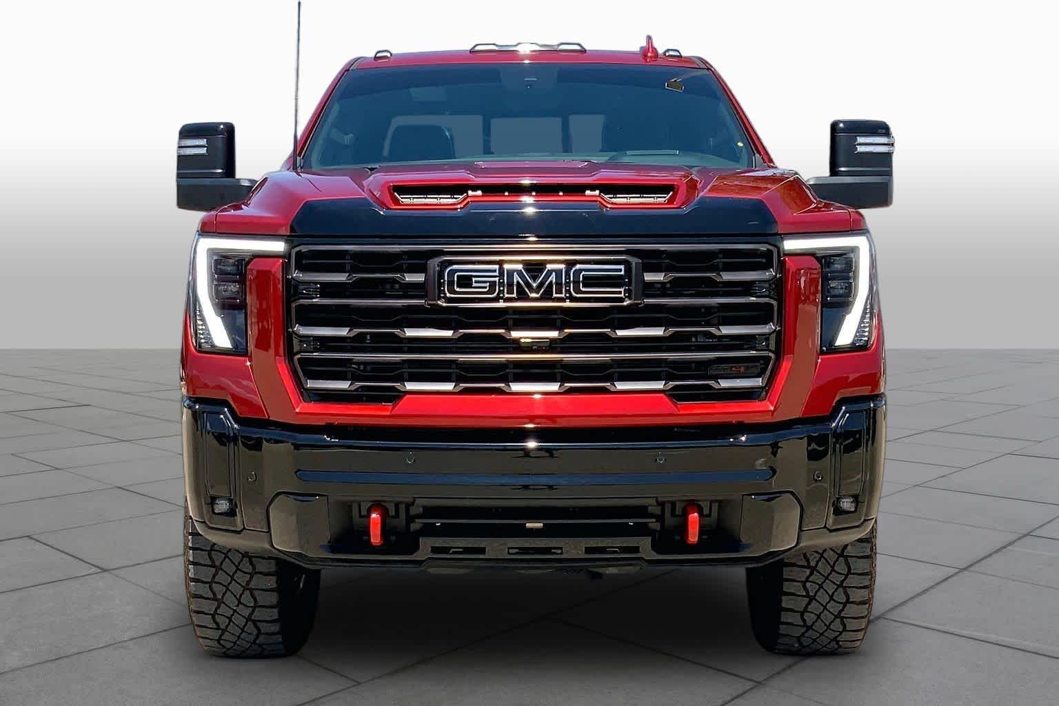Used 2025 Volcanic Red Tintcoat GMC AT4X image 4