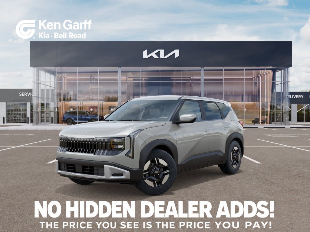 New 2027 Ivory Silver Kia LX image 1