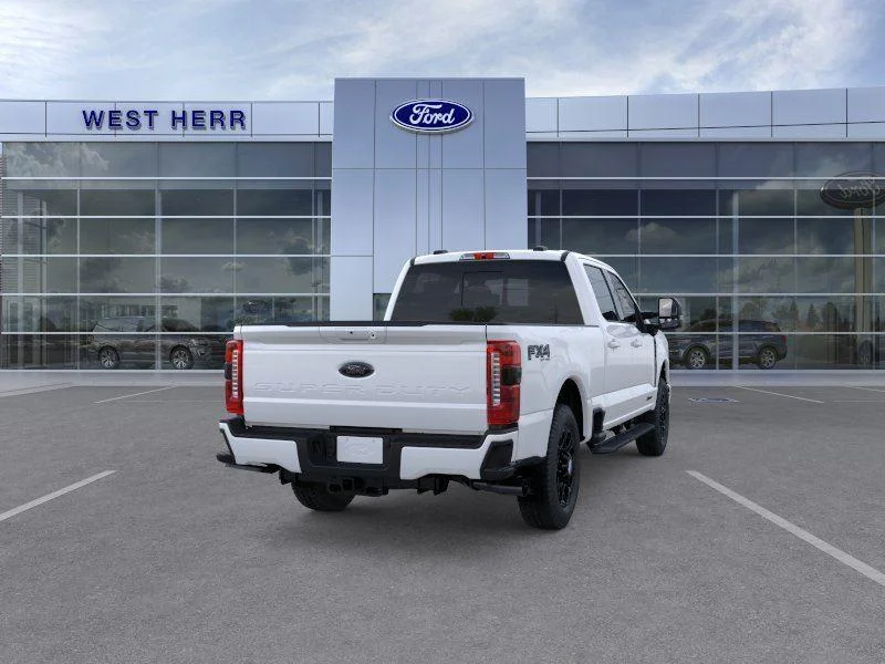 New 2026 Star White Metallic Tri-Coat Ford F-250® Lariat® image 8