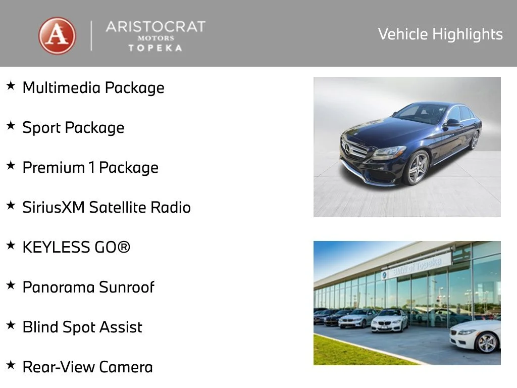 Used 2016  Mercedes-Benz C 300 image 2
