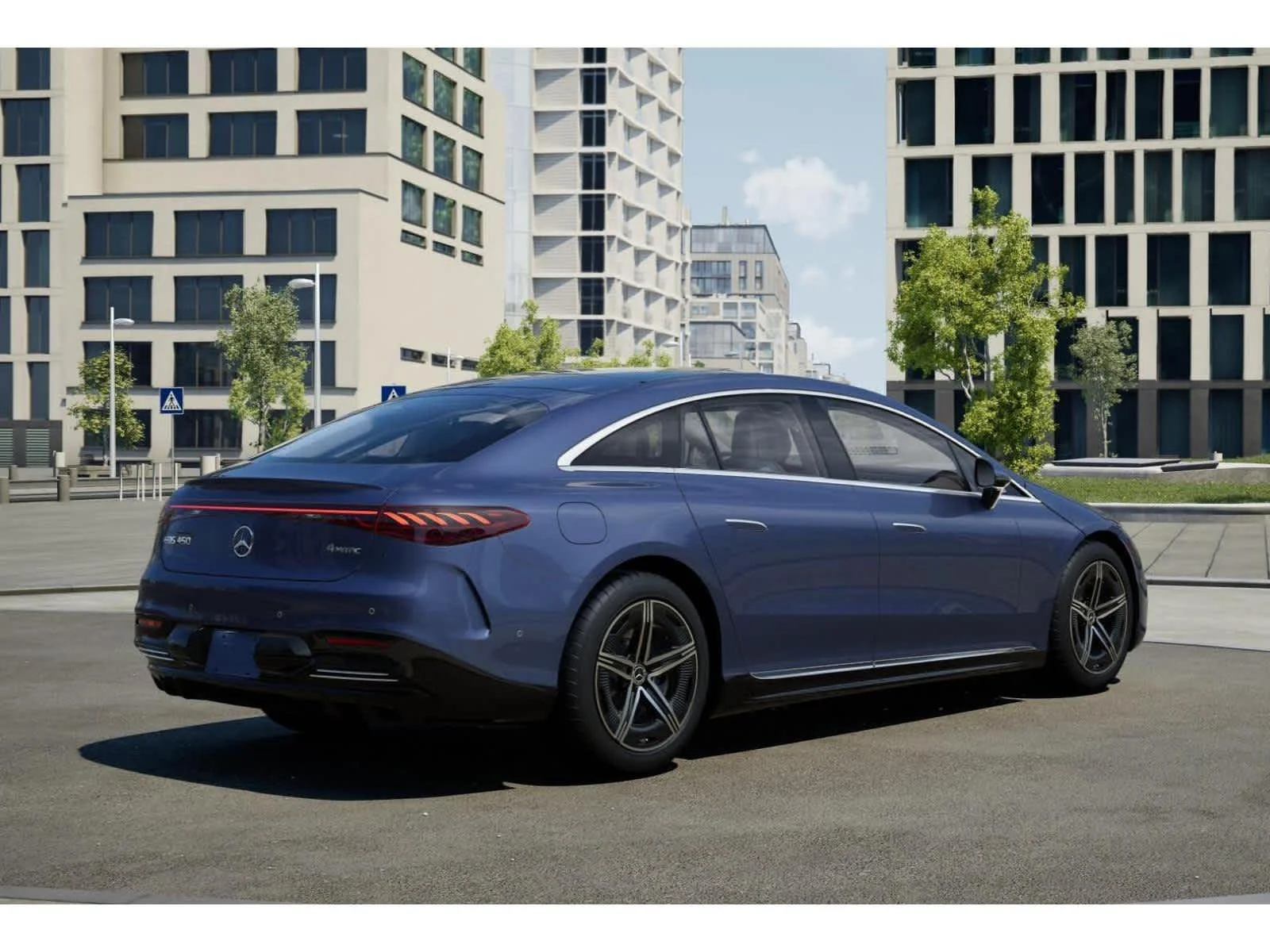 New 2026 Twilight Blue Metallic Mercedes-Benz EQS 450 image 19