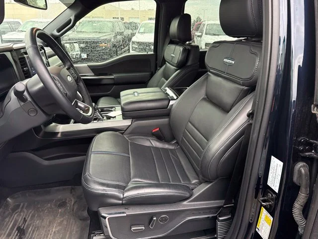 Used 2024 Antimatter Blue Metallic Ford Platinum image 10