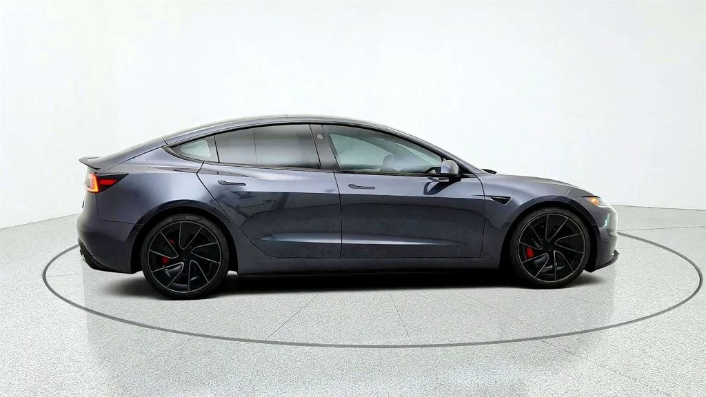 Used 2024 Stealth Grey Tesla Performance AWD image 4