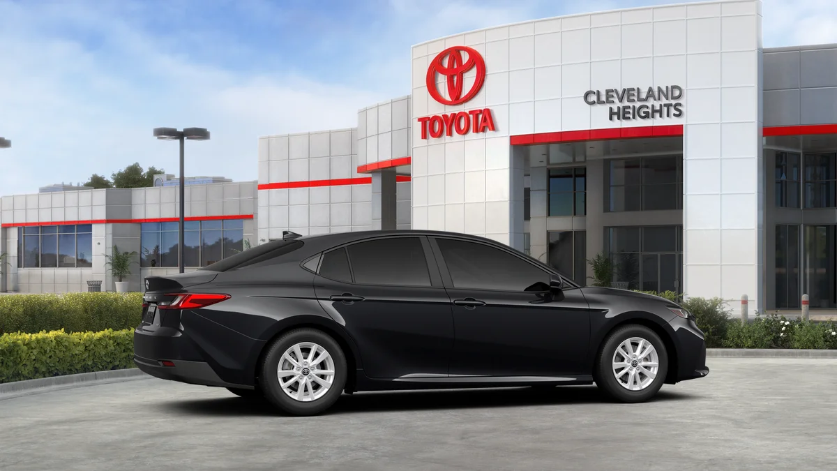 New 2026 Midnight Black Metallic Toyota LE image 11