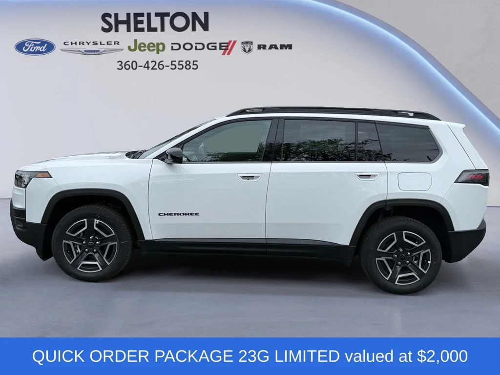 New 2026 White Jeep Limited image 3